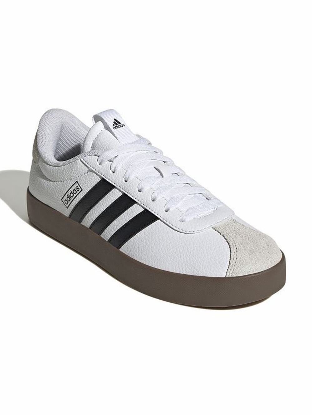 adidas VL Court 3.0 White Black Gum Women’s Sneakers Size 10
